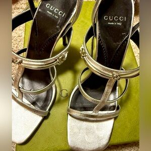 Gucci sandals size 38.5